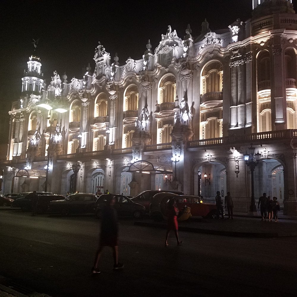 Cuba at night