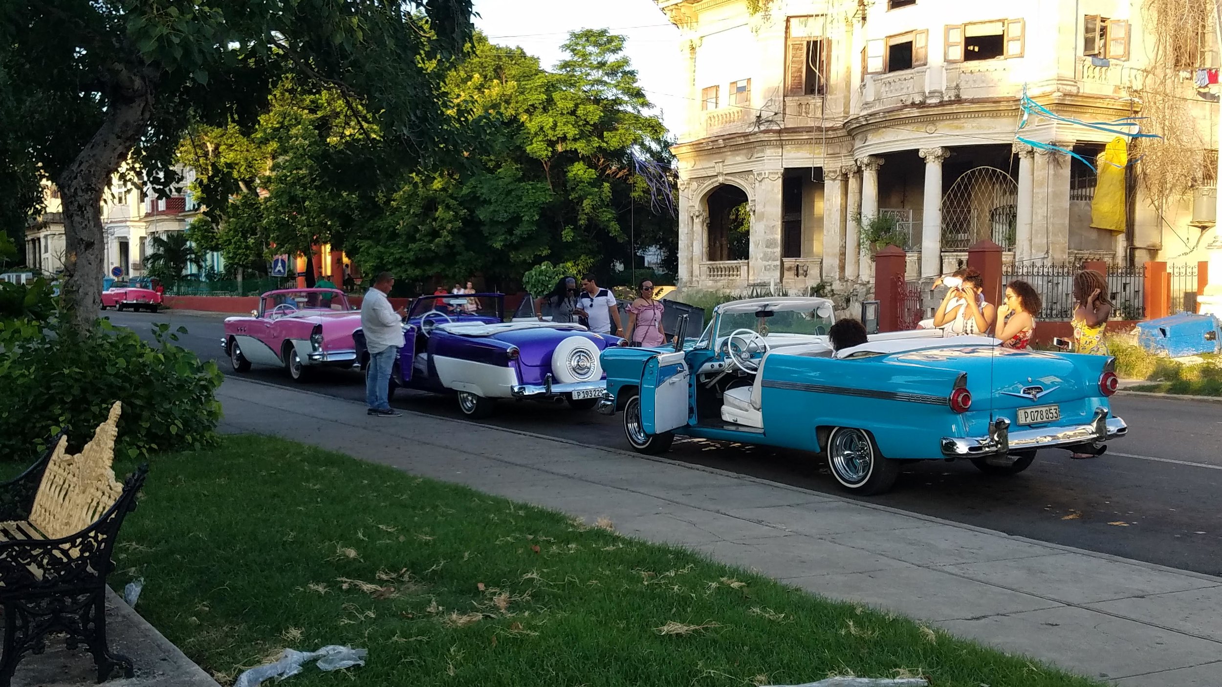 Evening out in Cuba