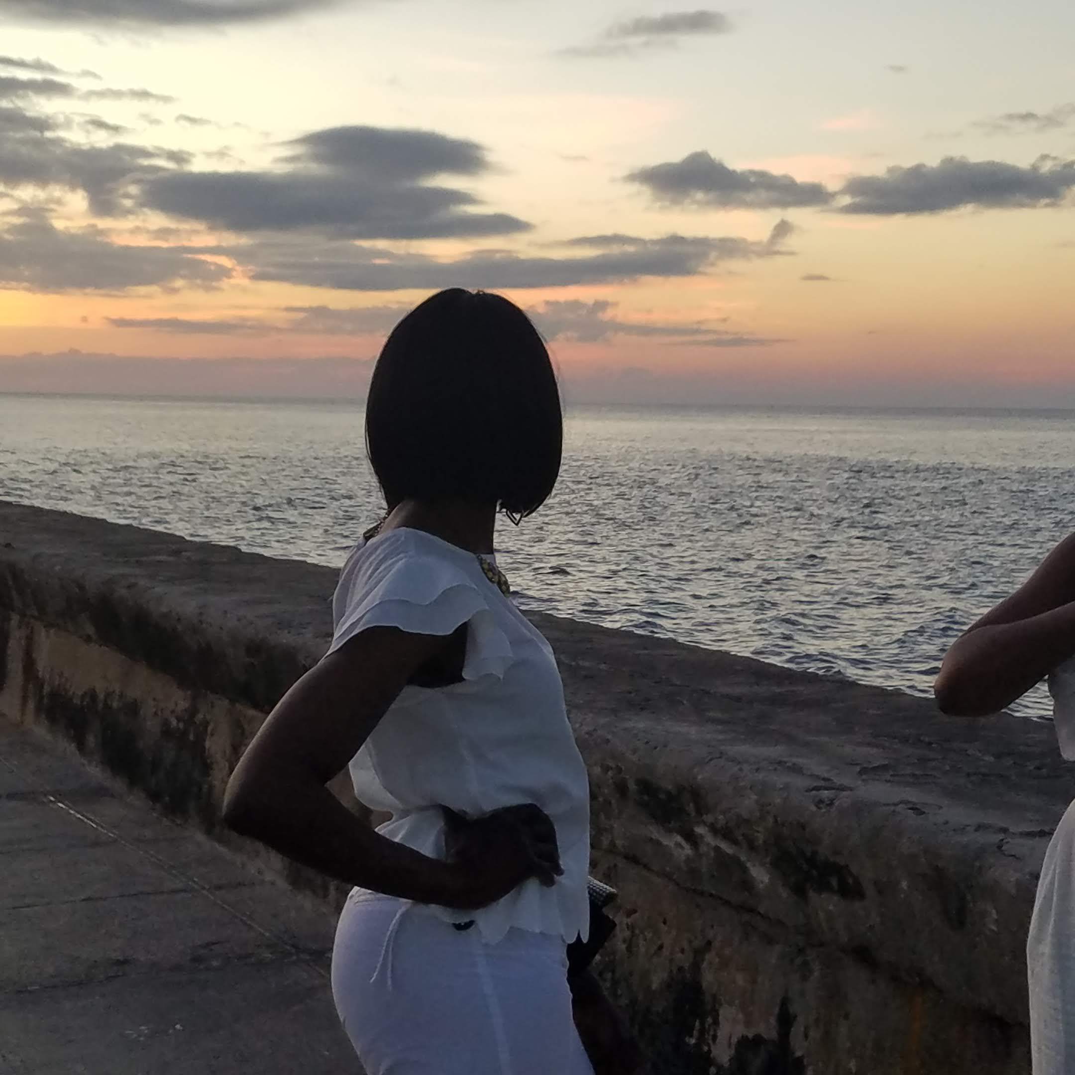 Sunset in Cuba